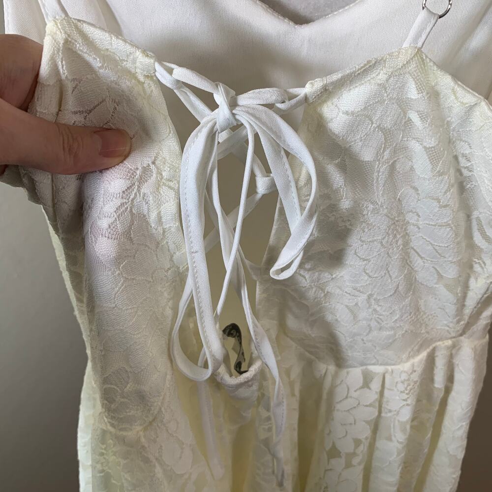 White lace dress size S - Picture 5 of 9